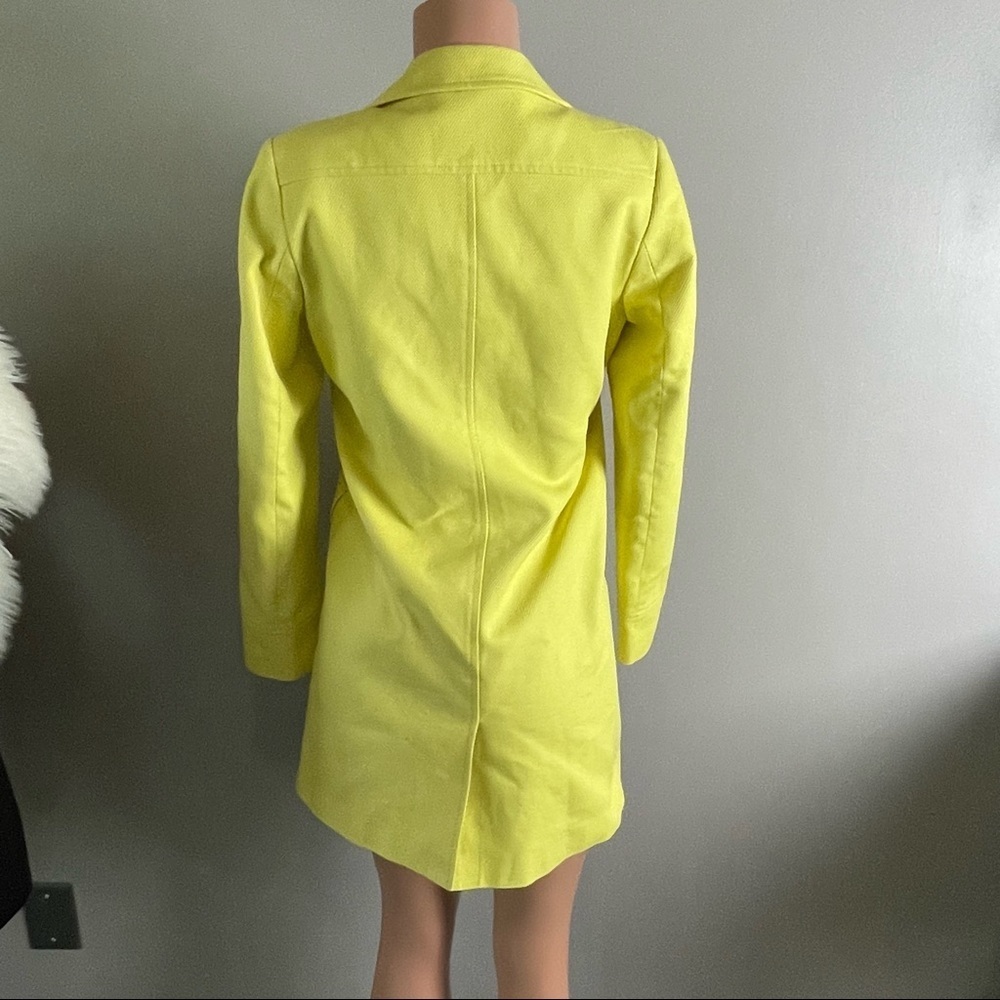 Ted Baker yellow pea coat - Picture 4 of 13